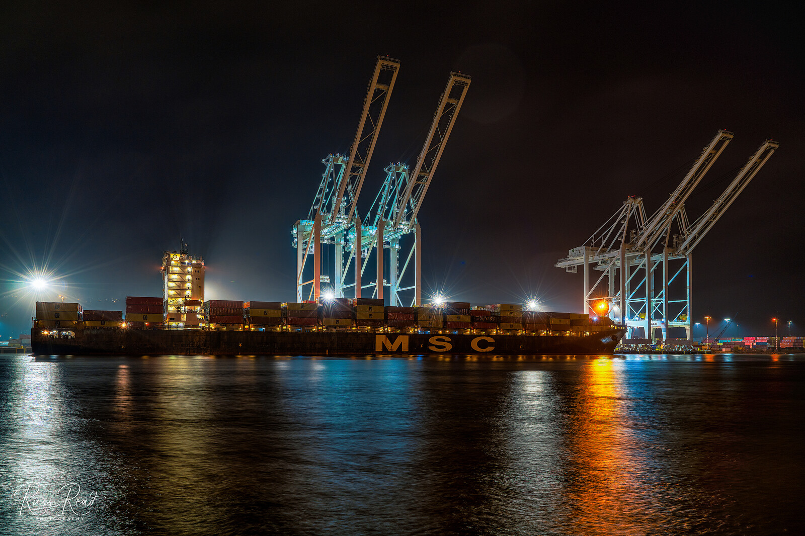 MSC Monterey at berth at Terminal 5